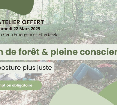 JPO ETT - Bain de forêt & pleine conscience, une posture plus juste